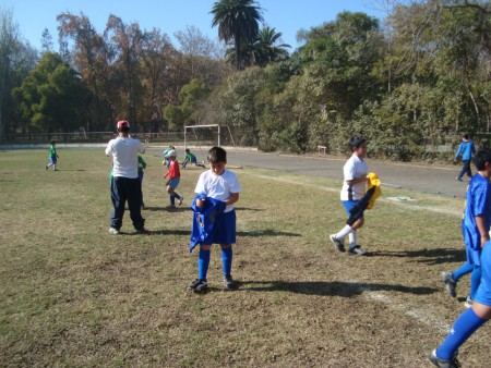 Práctica Deportiva División Inferiores  Escuela de Fútbol